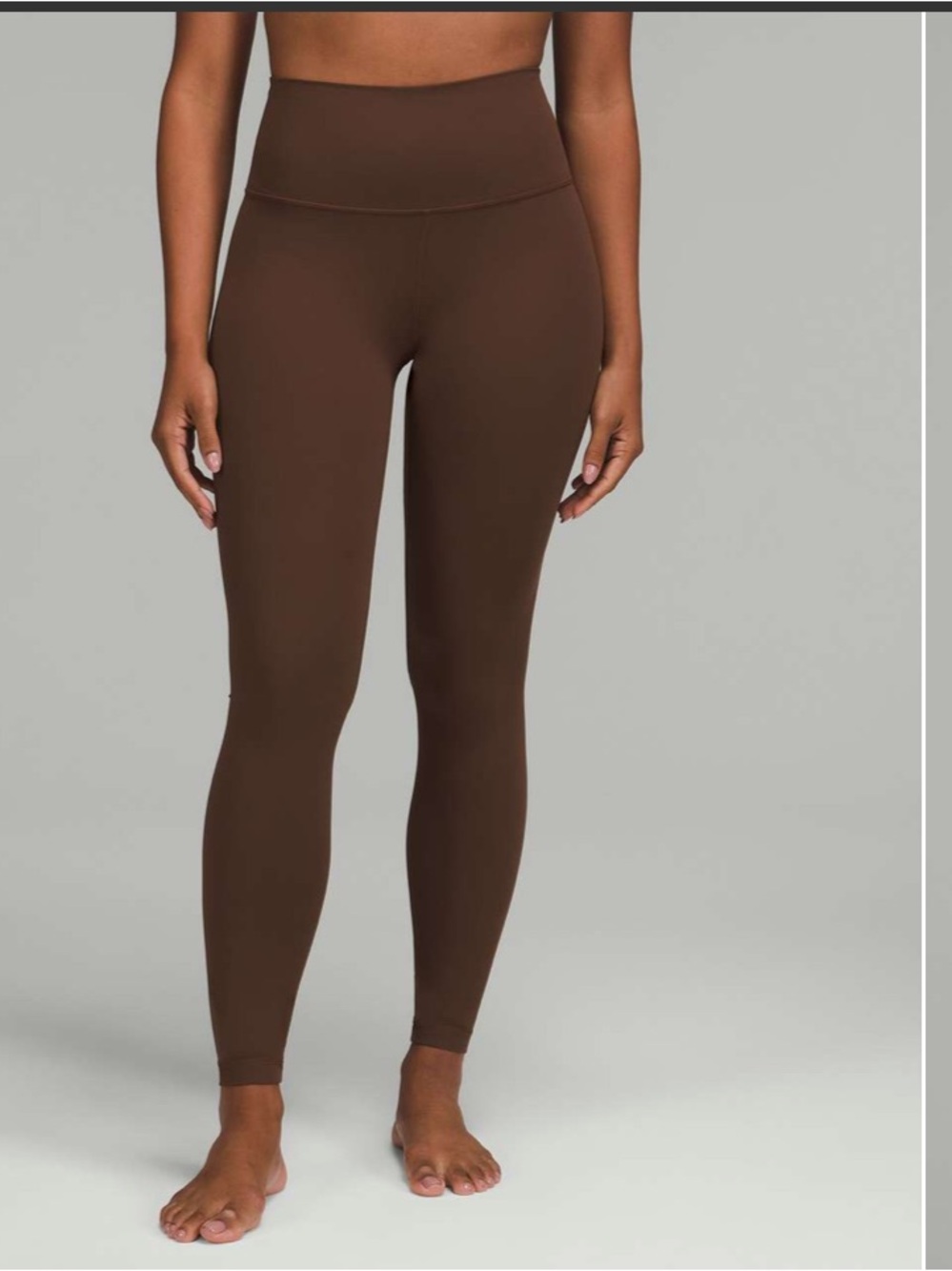Lululemon Align High Rise Pant 28”in Java size 4 - Picture 3 of 11